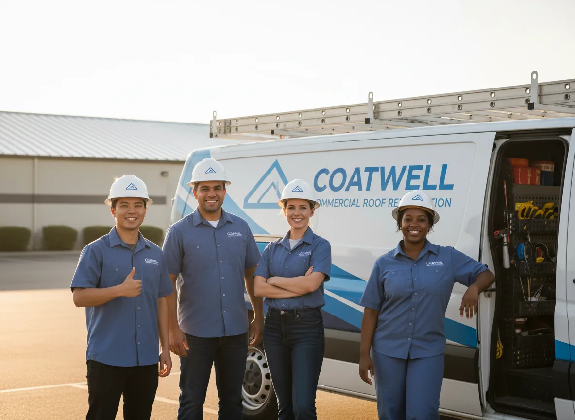 Commercial roof coating company in Port Washington, OH